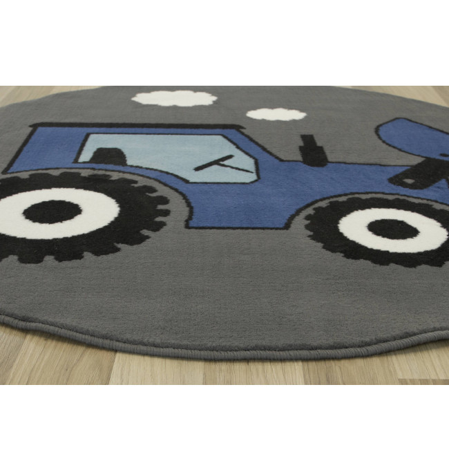 Detský koberec Luna Kids 534457/94911 Traktor, modrý