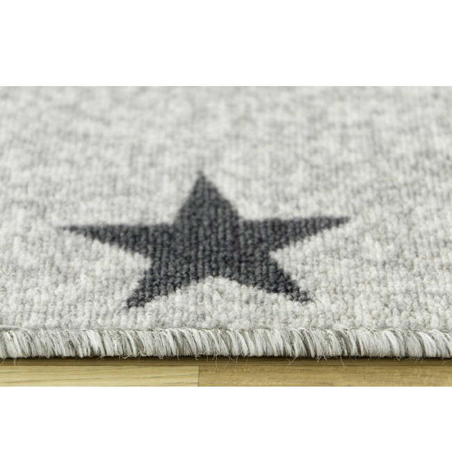 Dětský koberec Stars 09 Mix hvězdičky šedý / vícebarevný