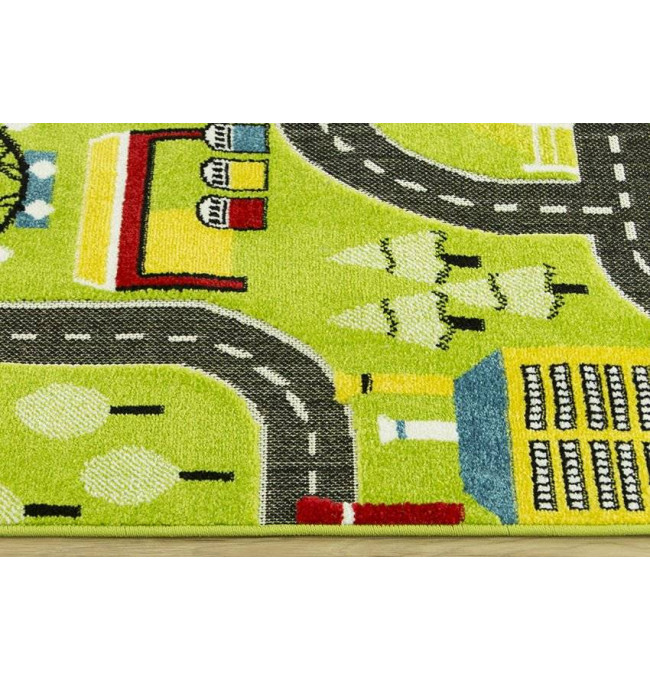 Dětský koberec Streets 594 zelený