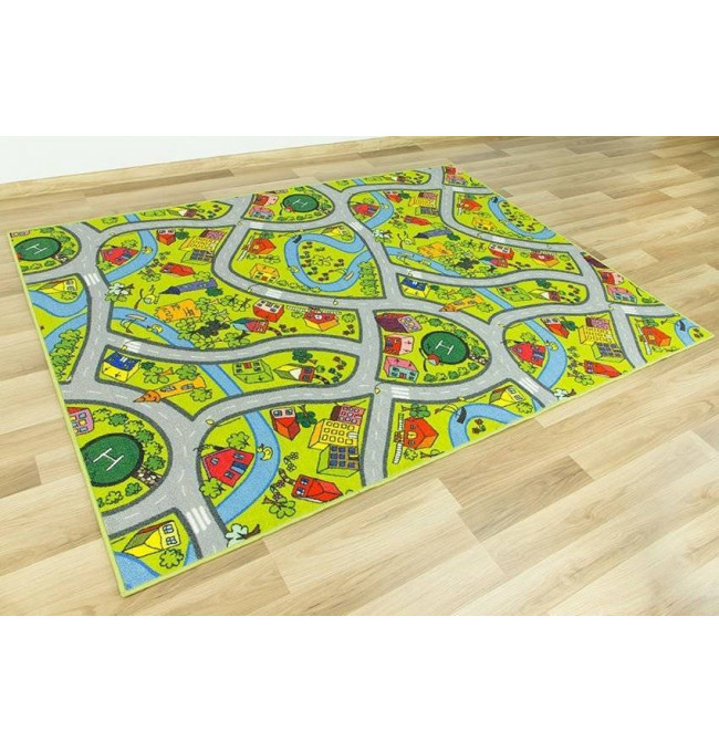 Dětský metrážový koberec Uličky 12