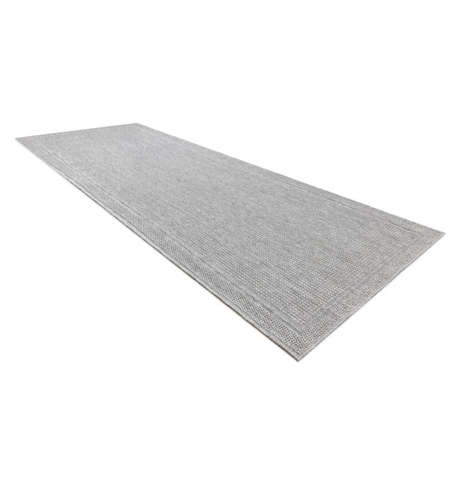 Šňůrkový koberec / běhoun SIZAL TIMO 5979 světle šedý