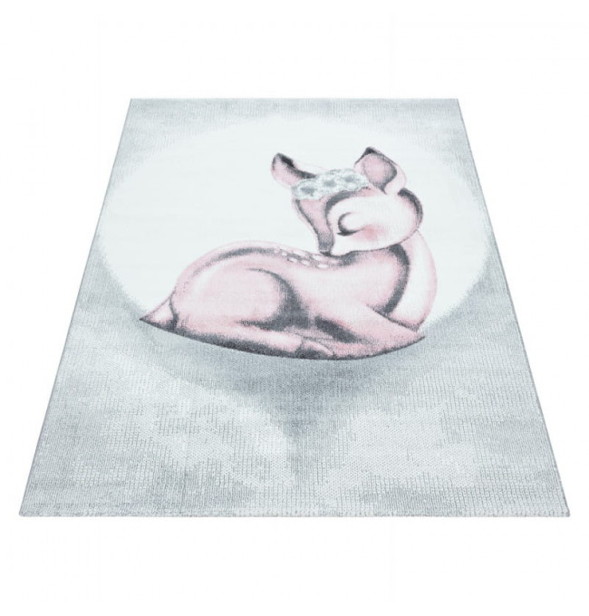 Dětský koberec Bambi růžový