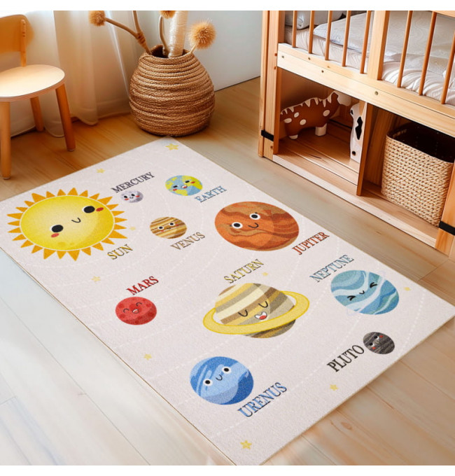 Detský protišmykový koberec Play solárny systém