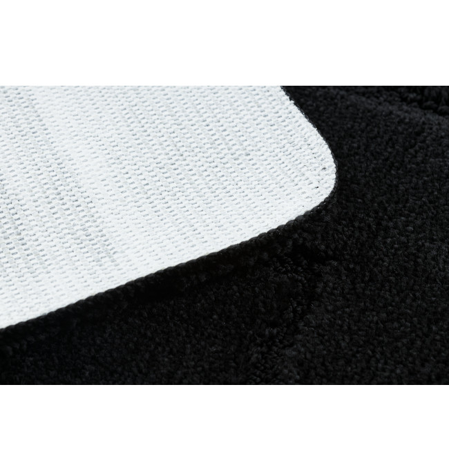 Koupelnový kobereček SUPREME LINES linie, černý