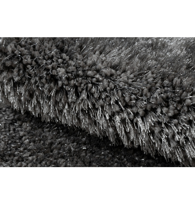 Koupelnový kobereček SYNERGY glamour / lurex, šedý