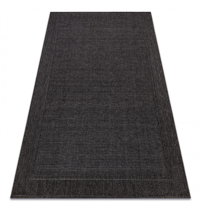 Šňůrkový koberec SIZAL TIMO 5000 černý