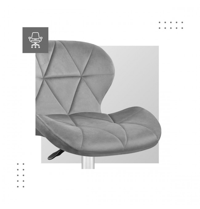 Kancelárska stolička Mark Adler - Future 3.0 Grey Velur
