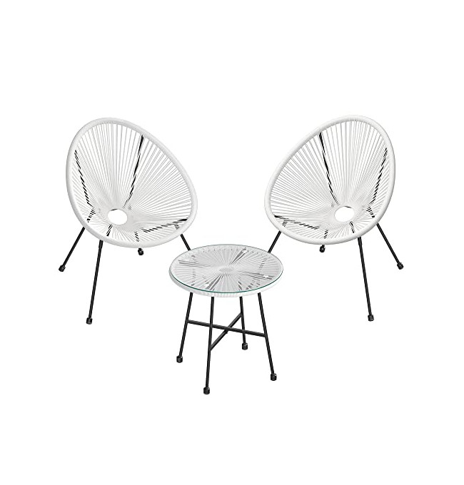 Záhradné stoličky so stolíkom GGF013W02