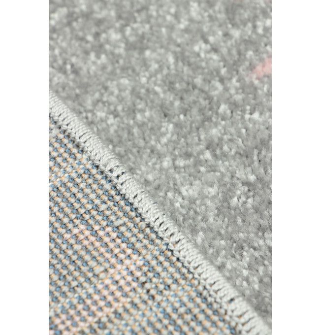 Detský koberec Kiddy 5075GP sivý