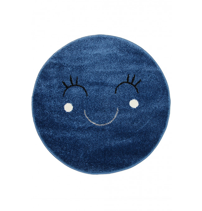 Dětský koberec Kiddy ÚSMĚV modrý