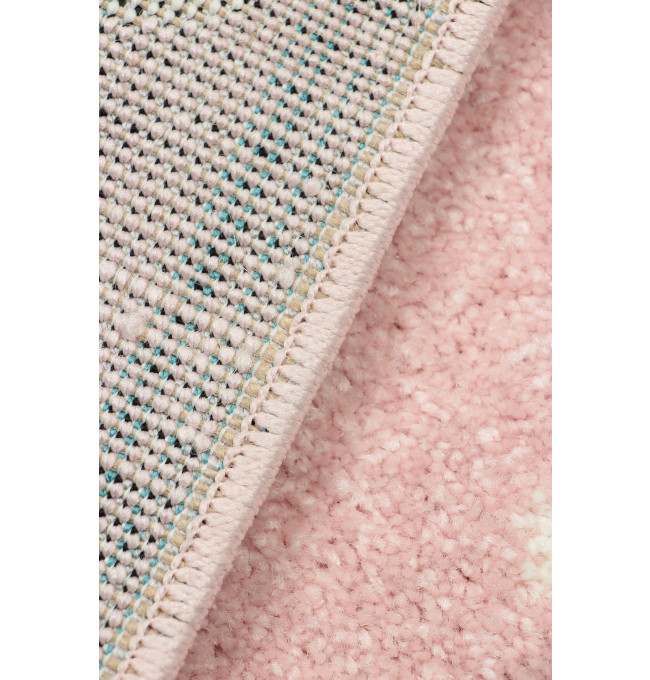 Detský koberec Kiddy D070A-SFS44 rúžový / 1060