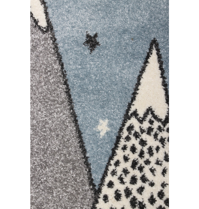 Detský koberec Kiddy D657A modrý