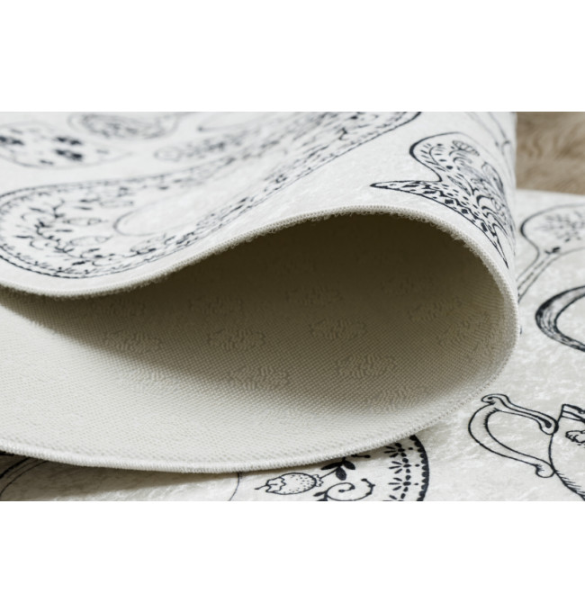 Koberec/ běhoun protiskluzový ANDRE 1318 Keramika, do kuchyně - béžový