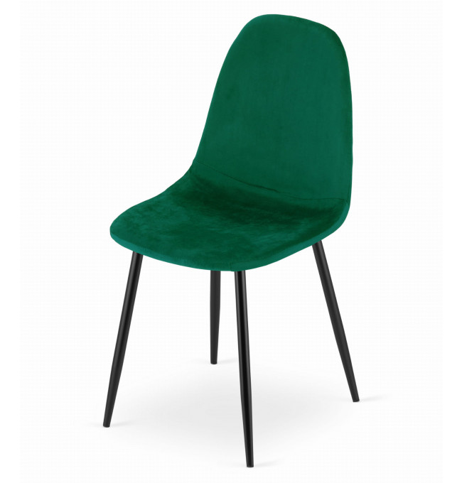 Set dvoch jedálenských stoličiek COMO zelené (2ks)