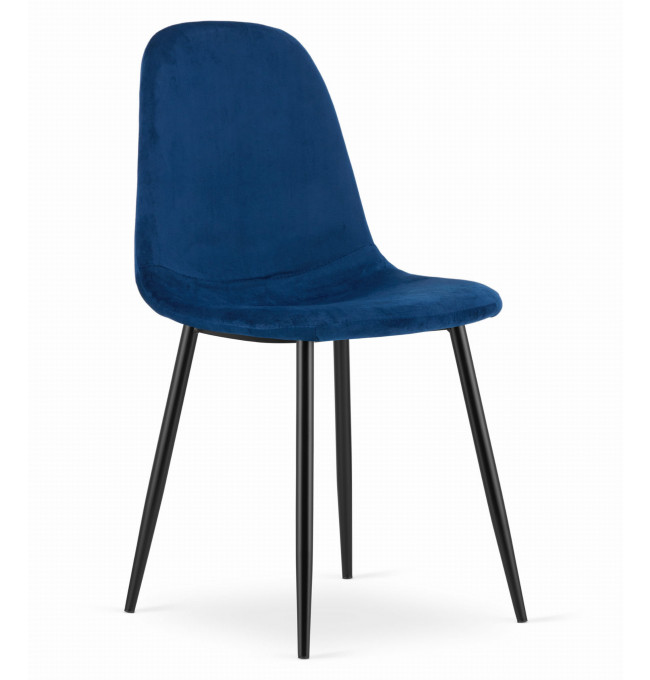 Set jídelních židlí COMO modré (4ks)