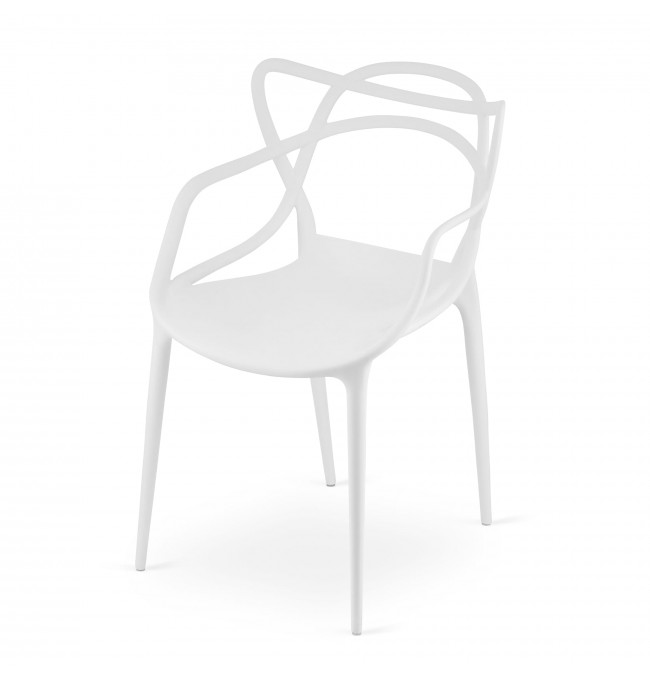 Set dvou židlí KATO bílé (2ks)
