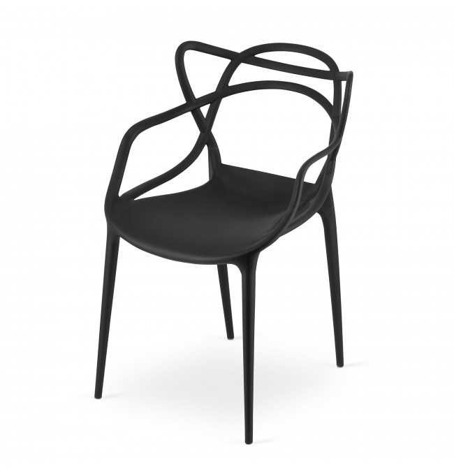 Set dvou židlí KATO černé (2ks)