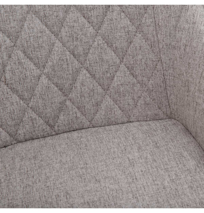 Otočná židle LAURENT šedá ALL 847399