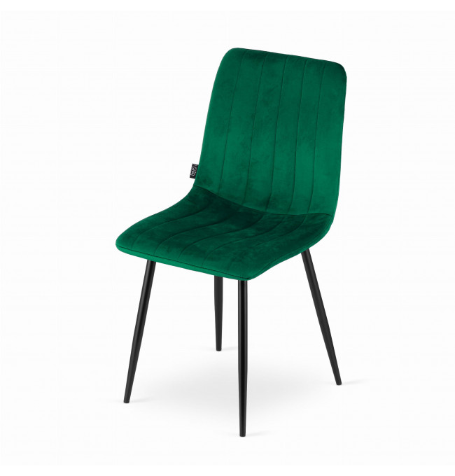 Set jídelních židlí LAVA zelené (4ks)