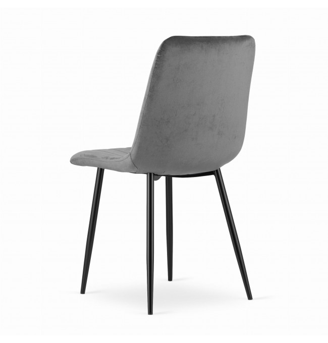 Jedálenská stolička LAVA sivá