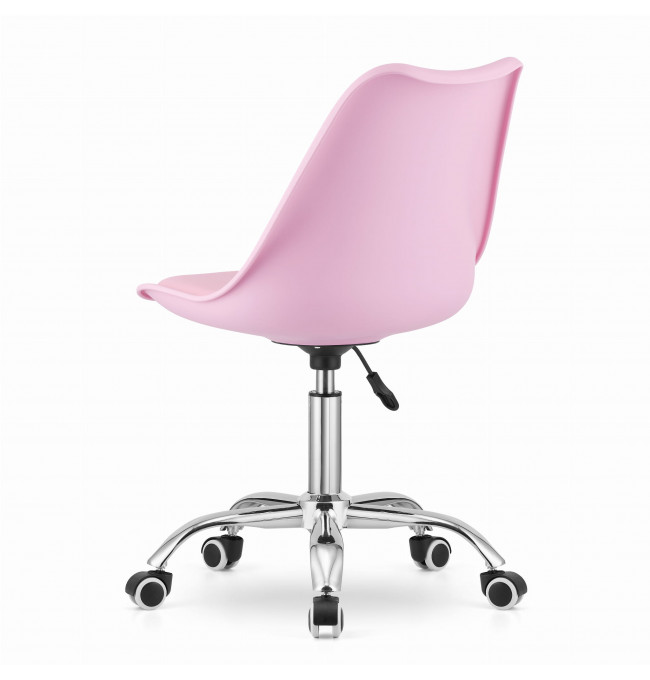 Otočná židle ALBA - růžová