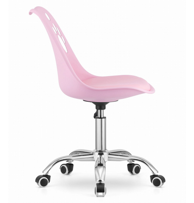 Otočná židle PRINT - růžová