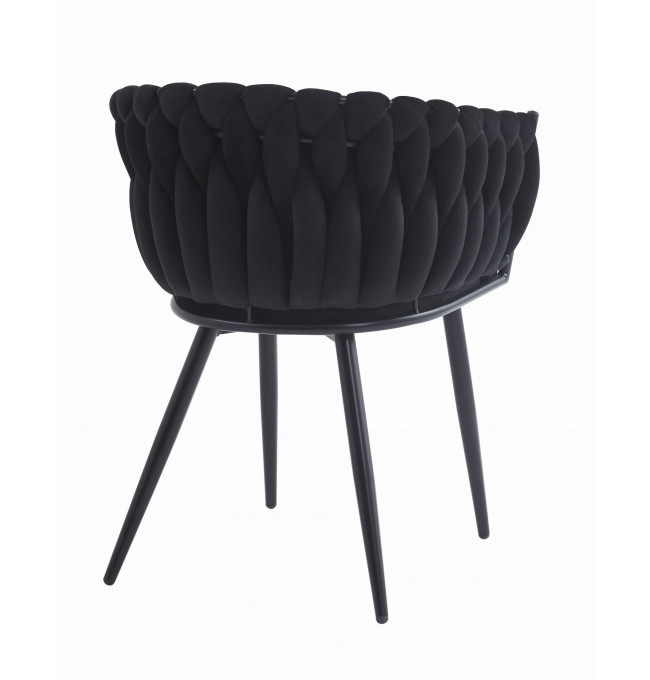 Jídelní židle ORION sametová černá