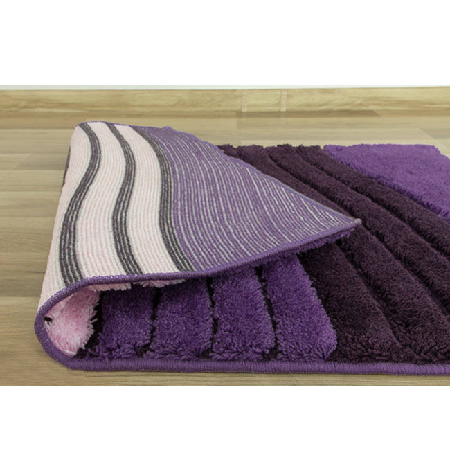Koupelnový kobereček premium 12 fialový