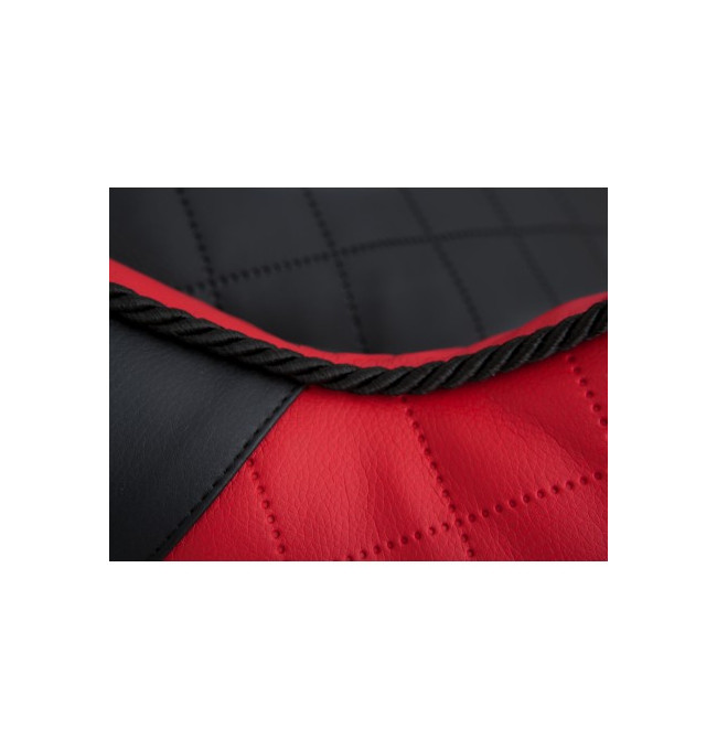 Pelíšek ELITE XL červená / černá matrace