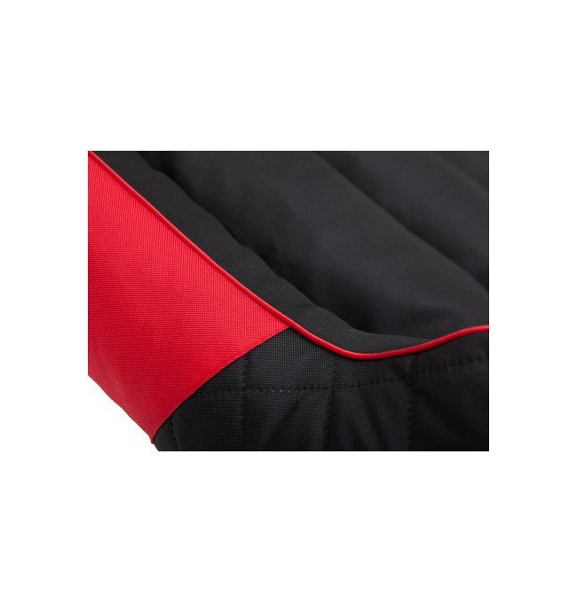 Pelíšek PREMIUM XL červený / černý 