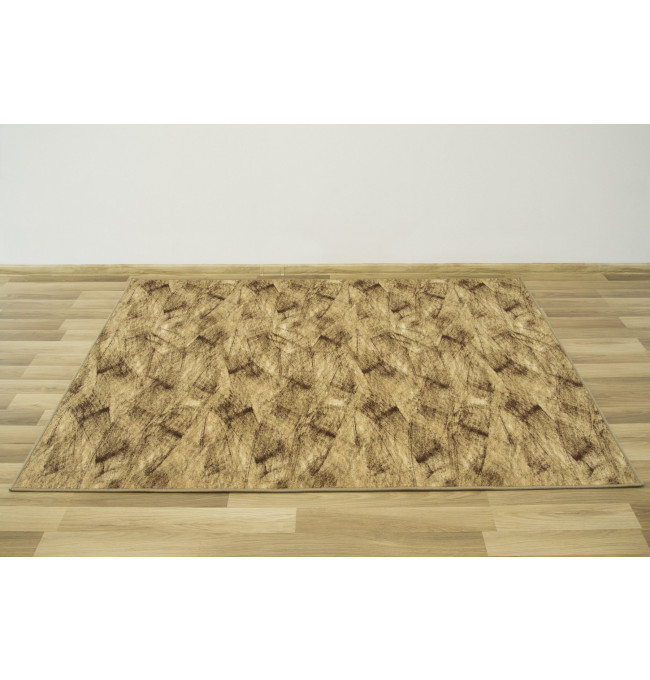 Metrážový koberec Brush 17 hnědý / béžový