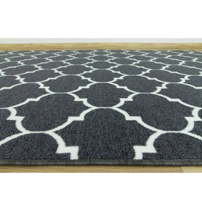 Metrážový koberec Clover 29 tmavě šedý
