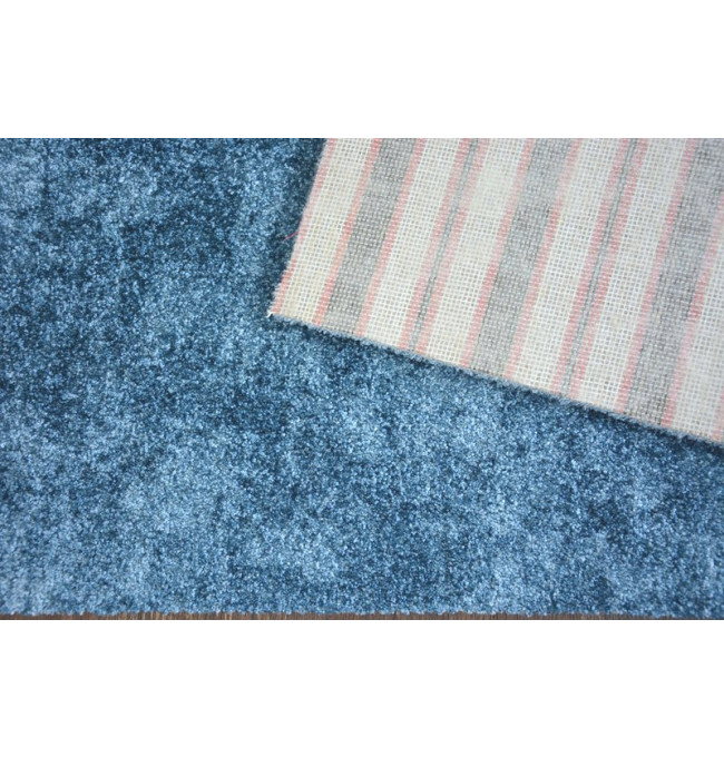 Metrážny koberec POZZOLANA modrý