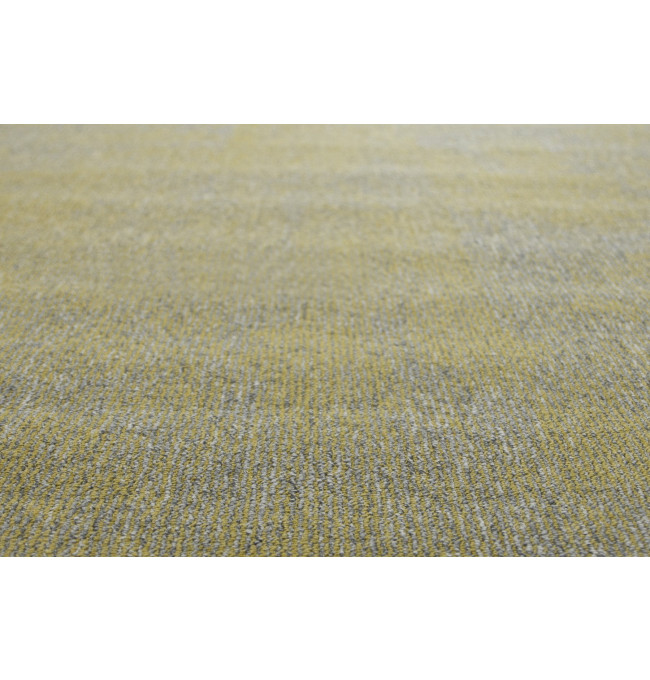 Metrážny koberec Serenity 20 sivý / horčicový / zlatý