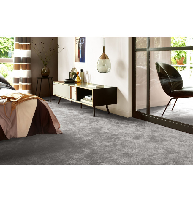 Metrážový koberec YARA šedý