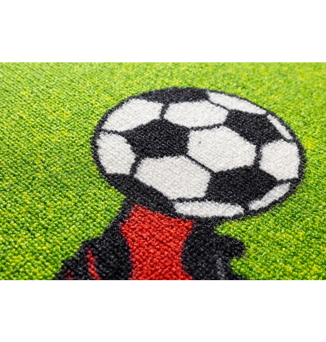 Detský metrážny koberec - futbal 