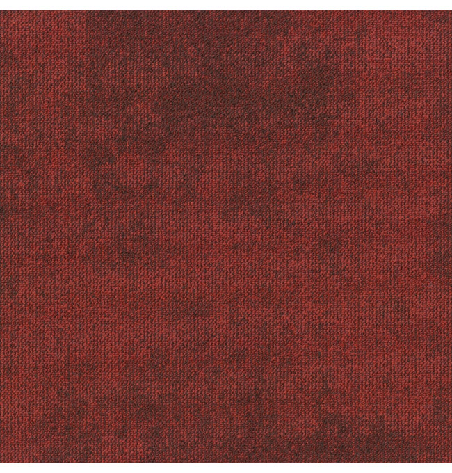 Kobercové čtverce BASALT červené 50x50 cm