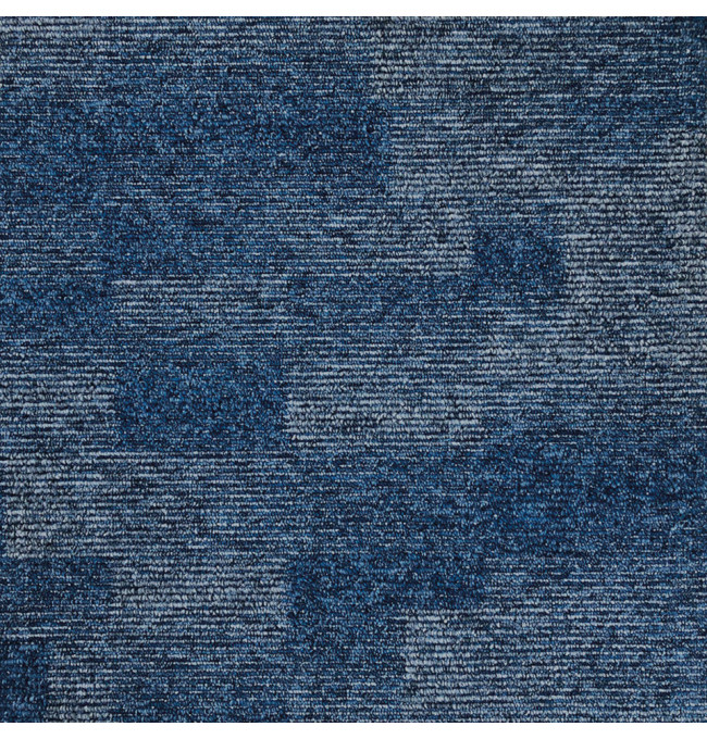 Kobercové štvorce SANTO modré 50x50 cm
