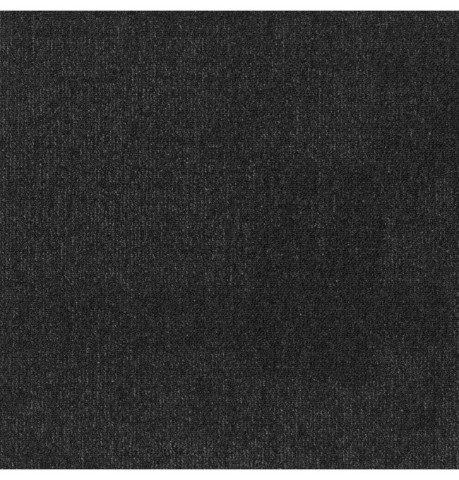 Kobercové štvorce TEAK čierne 50x50 cm 