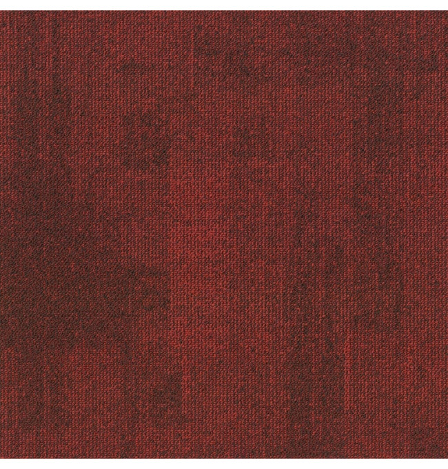 Kobercové čtverce TEAK červené 50x50 cm