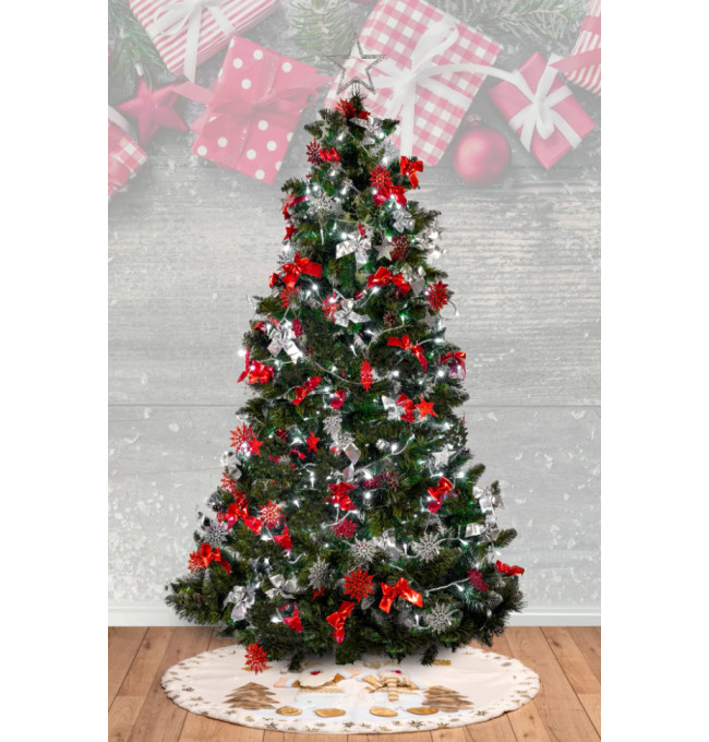 Podložka pod Vánoční stromek - YX028 krém