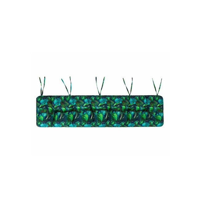 Zahradní polštář na lavičku ETNA 180x40 cm, modrá tráva