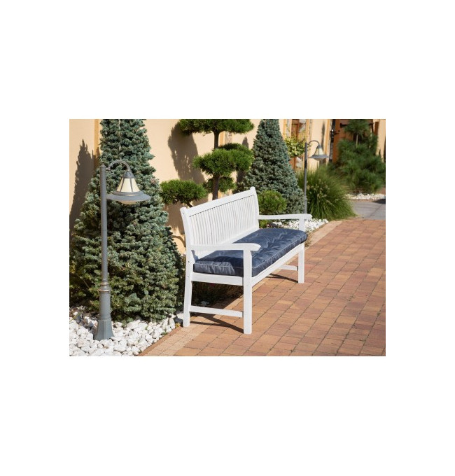 Zahradní polštář na lavičku ETNA 120x50 cm, granátový ekolen