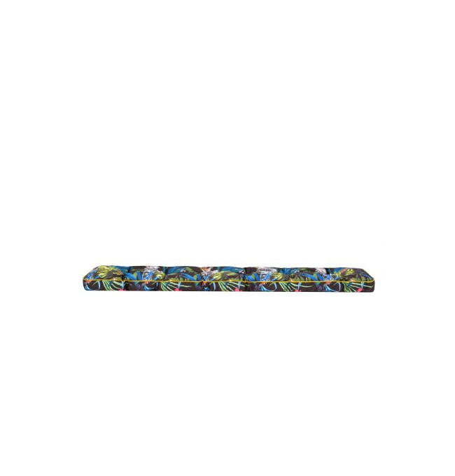 Zahradní polštář na lavičku ETNA 120x50 cm, barevné listy
