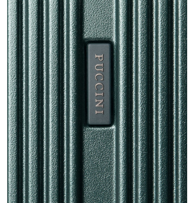 Velký tmavě zelený kufr Geneva