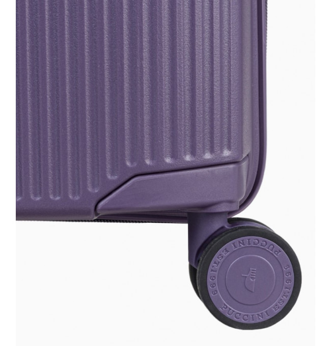 Veľký fialový kufor Mykonos