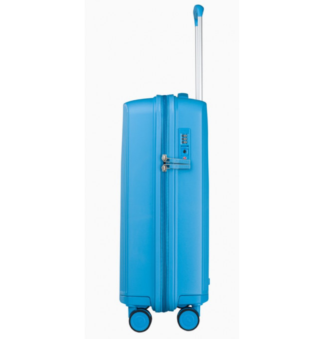 Modrý kabínový kufor Mykonos