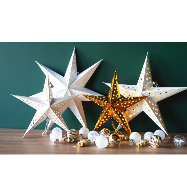 Vianočná dekorácia LED Hviezda SY-004