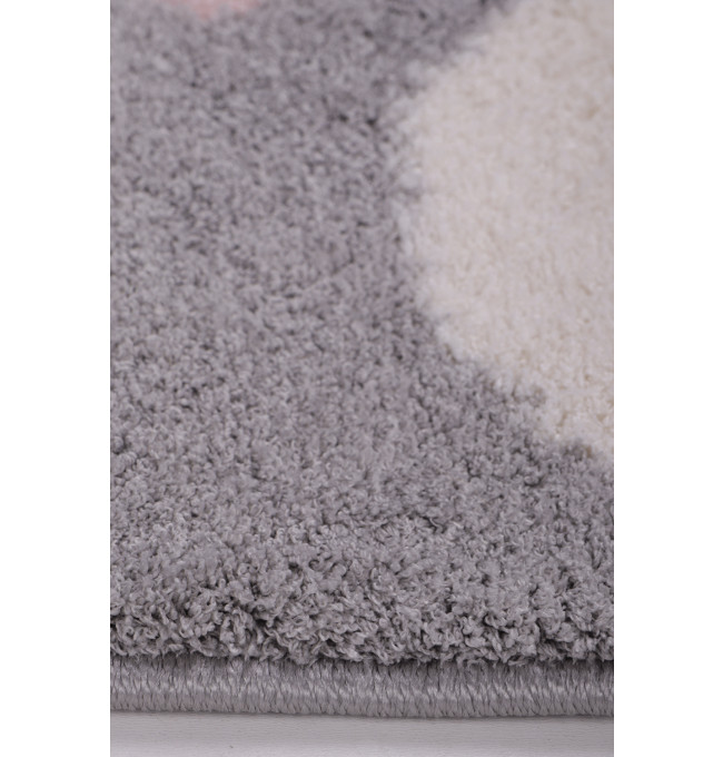 Dětský koberec SLIM 9998 šedý / vícebarevný