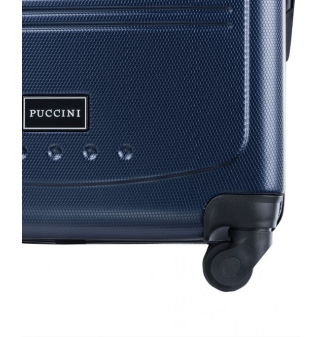 Granátový kabinový kufr s kombinačním zámkem